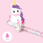 PENNA GEL CANCELLABILE -UNICORNO-ROSA LEGAMI