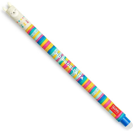 ERASABLE PEN LLAMA BLUE 