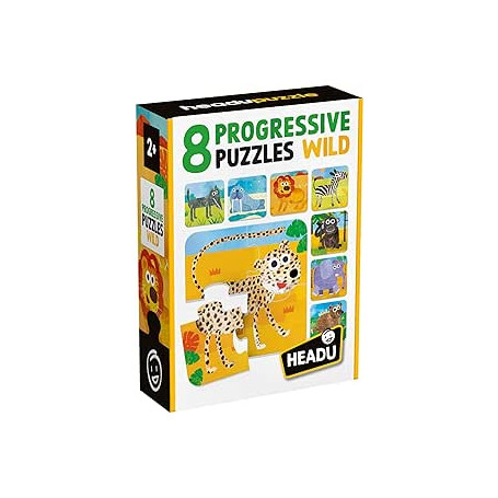 PUZZLE PROGRESSIVE WILD HEADU 