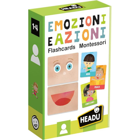 FLASHCARDS EMOZIONI E AZIONI MONTESSORI