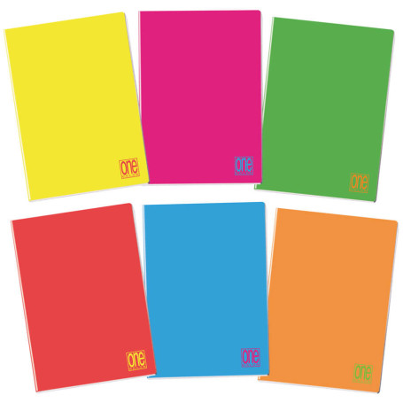 QUADERNO MAXI ONE COLOR FLUO RIGO Q 