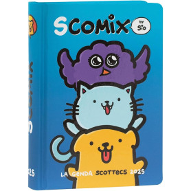 DIARIO 16 MESI MEDIUM SCOMIX ANIMALI 