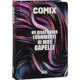 DIARIO 16 MESI MINI COMIX SWIRLS 