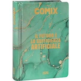 DIARIO 16 MESI MINI COMIX FLUID MARBLE 