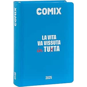 DIARIO 16 MESI MIGNON PLUS COMIX CYAN 