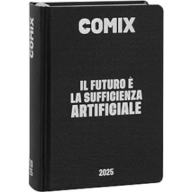 DIARIO 16 MESI MIGNON PLUS COMIX BLACK& WHITE