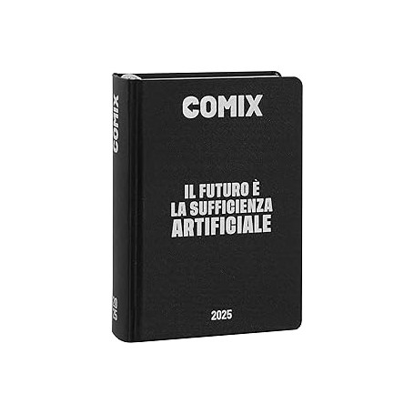 DIARIO 16 MESI MIGNON PLUS COMIX BLACK& WHITE