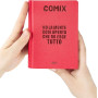 DIARIO 16 MESI MIGNON PLUS COMIX DEEP RED