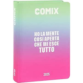 DIARIO 16 MESI MIGNON PLUS COMIX PASTEL 