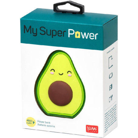 MY SUPER POWER-POWERBANK AVOCADO 