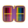 ASTUCCIO 3 ZIP BICOLOR VIOLA COLOURBOOK 