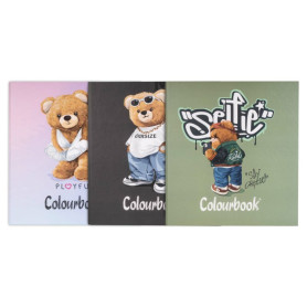 RACCOGLITORE AD ANELLI A/4 FUNNY AND BEA COLOURBOOK