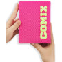 AGENDA 16 MESI MINI COMIX LYCRA FUCSIA SPECIAL