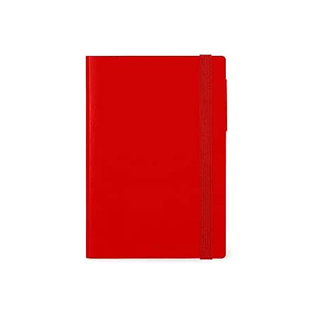 AGENDA 12 MESI GIORNALIERA MEDIUM-RADIAN RED  LEGAMI