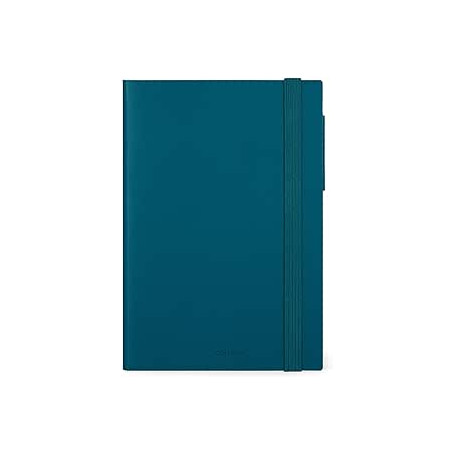 AGENDA 12 MESI SETTIMANALE MEDIUM TEAL BLUE LEGAMI