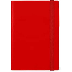 AGENDA 12 MESI SETTIMANALE MEDIUM RADIAT RED LEGAMI