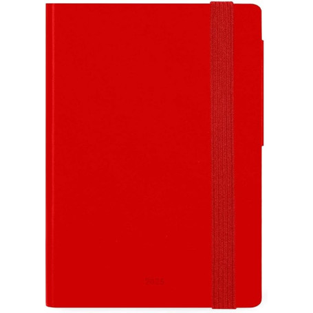 AGENDA 12 MESI SETTIMANALE SMALL RADIANT RED LEGAMI