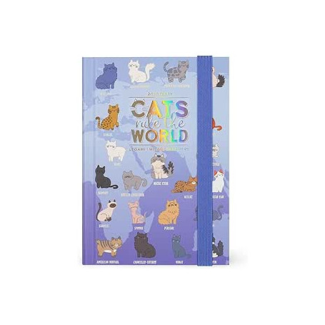 AGENDA 12 MESI GIORNALIERA SMALL KITTY LEGAMI