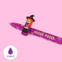 3 PENNE GEL CANCELLABILI-THE BOO CREW BAT WITCH VAMPIRE