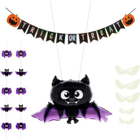 KIT DECOR PORTA HALLOWEEN 