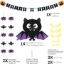 KIT DECOR PORTA HALLOWEEN 