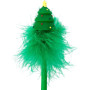 PENNA A SFERA CON ALBERO DI NATALE CON LUCI