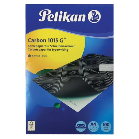 CARTA CARBON 1015G PELIKANM NERA 