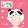 SHOWER CAP-CHARLOTTE DE DOUCHE-PANDA 