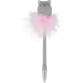 PENNA A SFERA GATTO LUMINOSO - KITTY LEGAMI