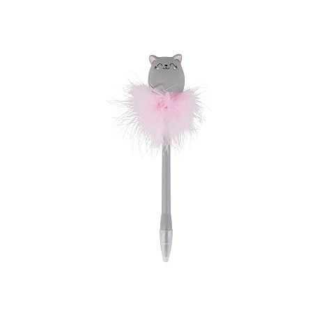 PENNA A SFERA GATTO LUMINOSO - KITTY LEGAMI