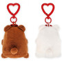 SET 2 PORTACHIAVI PELUCHE-TEDDY BEAR 