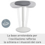 SGABELLO ACTIVE GRIGIO 