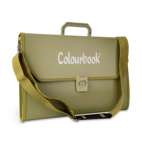 POLIONDA IN PPL CON TRACOLLA WILD 26X39 VERDE MILITARE COLOURBOOK