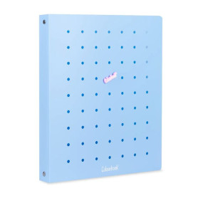 RACCOGLITORE AD ANELLI A/4 IN PPL PIN-IT ANGEL BLUE COLOURBOOK