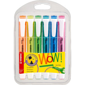 EVIDENZIATORE SWING COOL SET 6PZ STABILO 