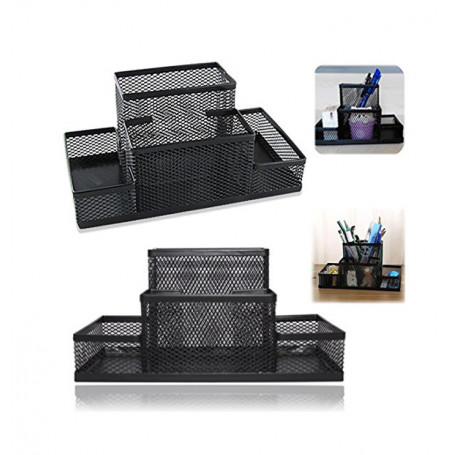 DESK ORGANIZER RETE NERO 