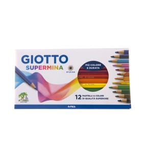 PASTELLI GIOTTO SUPERMINA 12PZ MM3,8 