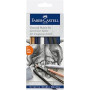 SET CREATIVE CHARCOAL SKETCH CONF.7PZ FABER-CASTELL