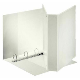 RACCOGLITORE 4 ANELLI 22X30 D.40 PERS.. ESSELTE BIANCO