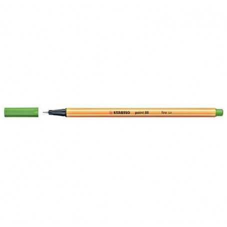 PENNA STABILO POINT88 0,4MM VERDE FOGLIA 