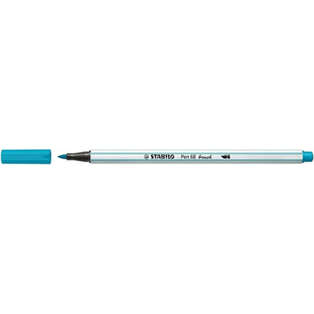 PENNARELLO STABILO PEN 68 BRUSH BLU CIEL 