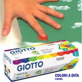 COLORI A DITA GIOTTO ML100 CONF.6PZ