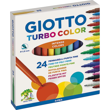 PENNARELLI GIOTTO TURBO COLOR CONF.24PZ 